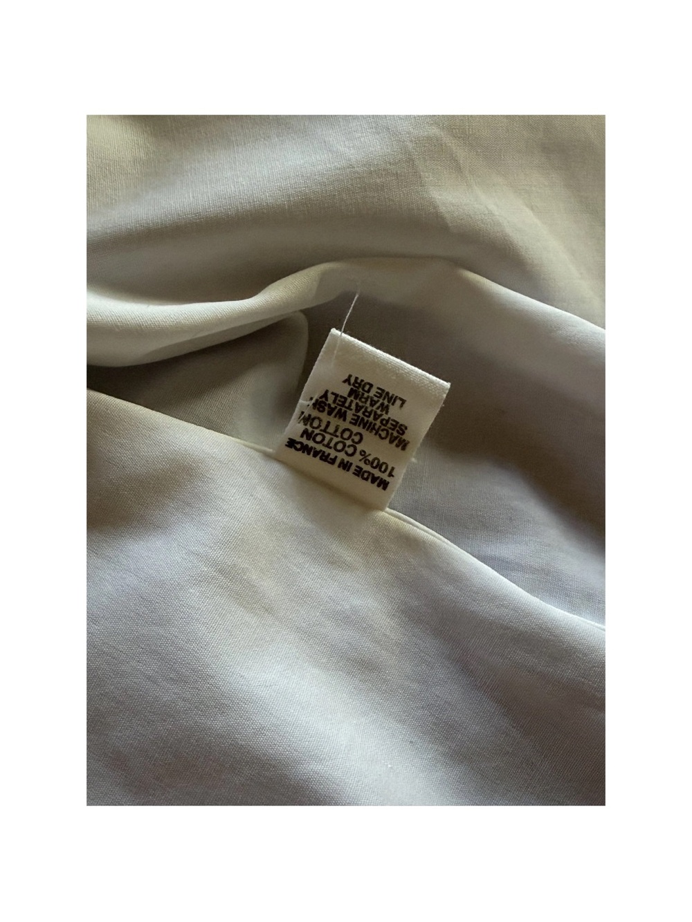 Charvet White Men's Point-Collar Dress Shirt - Picture 4 of 5